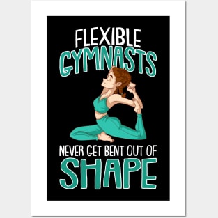 Funny Gymnastics Gymnasts and Acrobatic Sports Quote Posters and Art